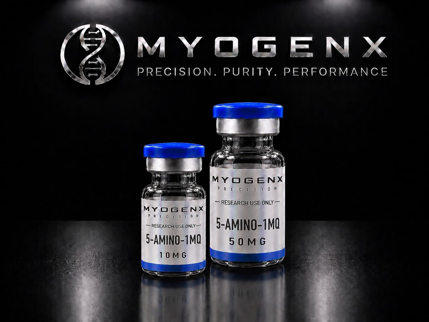 5-Amino-1MQ, MYOGENX. Small molecule NNMT inhibitor.