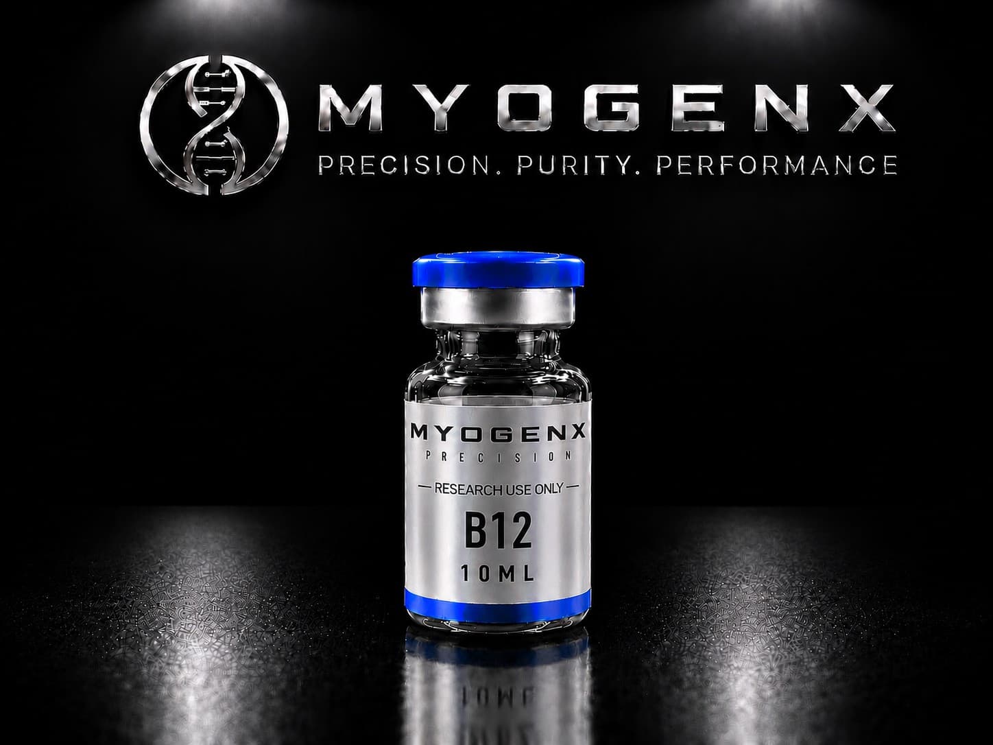 B12, MYOGENX. Methylcobalamin solution.