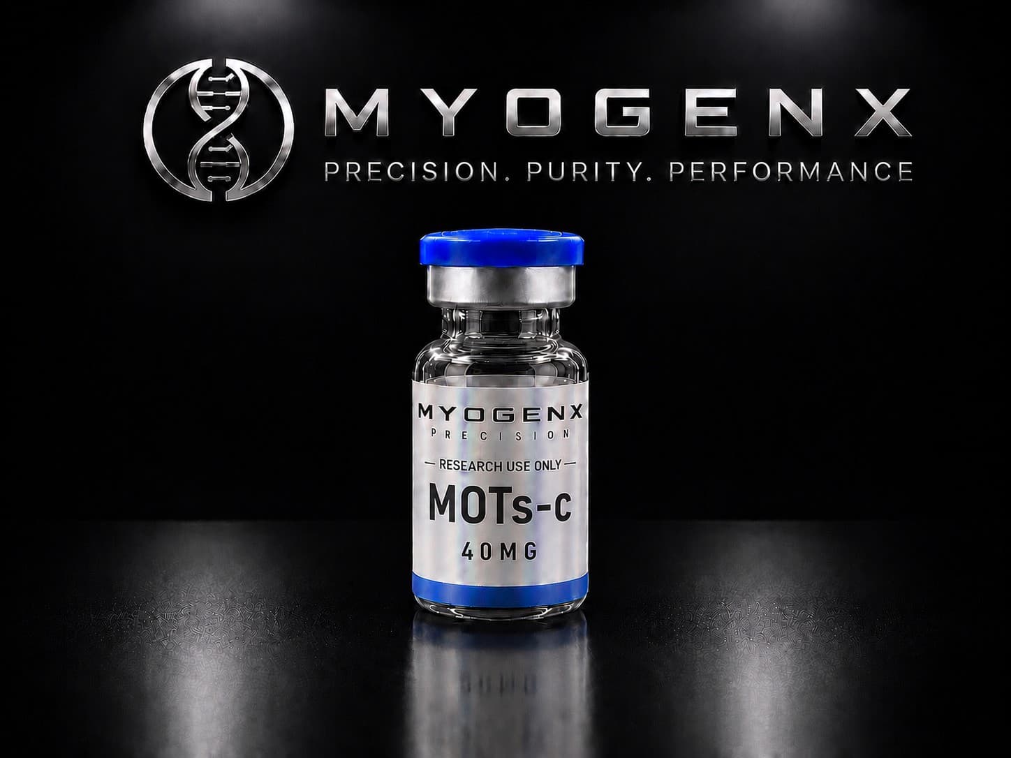 MOTS-c, MYOGENX. Mitochondrial derived peptide, 16 amino acids.