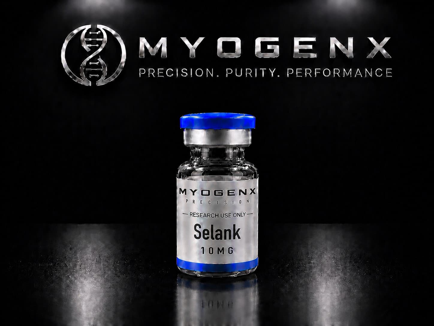 Selank, MYOGENX. Tuftsin analogue, heptapeptide.